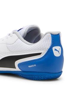 Zapatillas Puma Truco III Jr Blanco/Azul