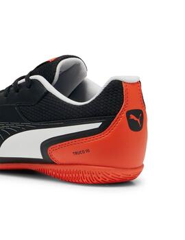 Zapatillas Puma Truco III Jr Negro/Rojo