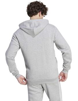 Chaqueta Adidas M 3S FL FZ Gris/Bco Hombre