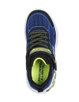 Zapatillas Skechers Light Storm 2.0 Azul/Ngr Niño