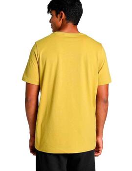 Camiseta Puma ESS  2 Col Logo Amarillo Hombre