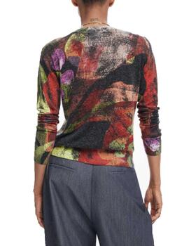 Jersey Desigual Camo Petals Lacroix Multicol Mujer