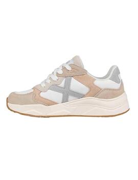 Zapatillas Munich Tip WMN 46 Beige/Gris Mujer