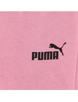 Chandal Puma MINICATS AOP Crew Jogger FL Rosa Niña