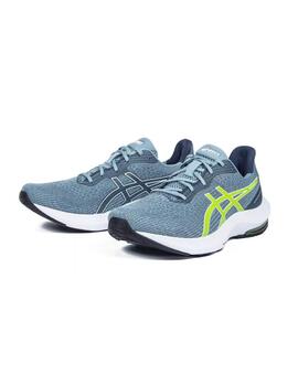 Zapatillas Asics Gel Pulse 14 Acero/Verde Hombre