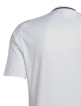 Camiseta Adidas Real H JSY Blanco